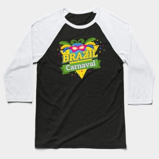 T-Shirt Brazil Carnival 2020 Baseball T-Shirt